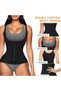 S Women Waist Trainer Corset Zipper Vest Body Shaper Cincher Shapewear Slimming Belt Sports Girdle . - 2