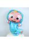 Cocomelon Balloon Set 6 Years Old Blue Numbered 9 Piece Boy Birthday Decoration - 3
