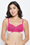 Padded Non-Wired Full Cup T-shirt Bra in Pink - 2