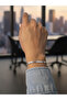 Steel Minimalist Italian Crushed Chain Bracelet - 2