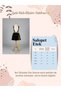 Girl's Black Layered Salopet Skirt (Ages 5-14) - 2