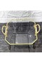 Gold Detailed Salad Bowl & Presentation Bowl - Sterile Bowl Krn299 1900 Cc - 2
