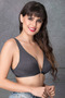 Cotton Non-Padded Non-Wired Plunge Bra - 3