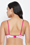 Padded Non-Wired Full Cup T-shirt Bra in Pink - 5