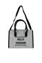 Women Grey Microfiber Slogan Tote Bag - 3