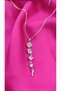 Elegant Multi-Figure Detailed Silver Color Steel Women's Necklace Stylish Design Gift - 2