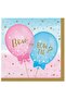 Gender Reveal Balloons Luncheon Napkins 16Ct