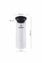 470 ml 16/oz Steel Thermos Mug with Leak-Proof Lid Double Layer Vacuum Hot Cold Holder Travel Mug - 7