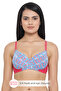 Padded Non-Wired Full Coverage Printed T-shirt Bra - 2