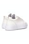 Men's Casual Trine White Sneakers - 3