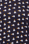 Shuttlecock Print Top & Jogger Set in Navy - 100% Cotton - 6