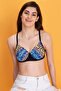 Padded Non-Wired Full Cup Animal Print T-shirt Bra in Multicolour - 2