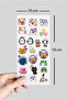 Minnoş Hayvanlar Sticker Seti - 2