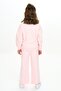 Girl's 2-Piece Set Printed Crew Neck Sweatshirt & Wide Leg Sweatpants with Elastic Waist - 4