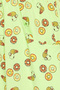 Donut Print Button Down Shirt & Pyjama Set in Light Green - 100% Cotton - 7