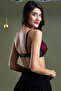 Padded Non-Wired Full Coverage Bra in Black - Lace - 4