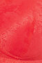 Padded Non-Wired Full Cup Bra in Red - Lace - 5