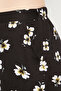 Pretty Florals Button Down Shirt & Pyjama Set in Black - 100% Cotton - 5