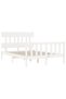 4FT Bed Frame with Headboard, Small Double, Solid Wood - 5