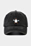 Penguin Embroidered Black Unisex Baseball Cap – Washable Vintage Style - 6
