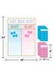 Gender Reveal Balloons Cast Your Vote Game 61cm x 45.7cm 1Ct - 2