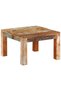 Coffee table, 55x55x35 cm, solid reclaimed wood