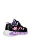 027 Orthopedic Girl's Black/Lilac Comfortable Sneaker - 5