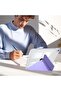 جراب شفاف لجهاز iPad 6 Mini باللون البنفسجي - 4
