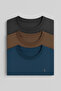 Men's Relaxed Fit Crew Neck 3 Pack T-Shirt