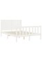 4FT Bed Frame with Headboard, Small Double, Solid Wood - 5