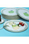 Mon Amour Porcelain 6-Piece Serving Plate - 2