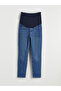 Rmz Gi̇yi̇m Farkiyla Abdominal Panel Slim Mom Maternity Jean Pants - 5