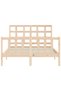 4FT Bed Frame with Headboard, Small Double, Solid Wood - 6
