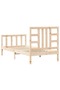 Bed frame with headboard, 90x190 cm, solid wood - 6