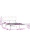 Super King Size bed frame with headboard, solid wood - 8