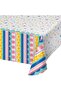 Party Patterns Paper Tablecover 54"x96" 1ct