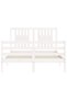 4FT Bed Frame with Headboard, Small Double, Solid Wood - 6