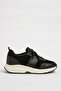 Morran Model Genuine Combination Leather Sneaker Shoes - 2