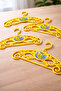 Licensed Children's Clothes Hanger Set of Four 30cm Colorful De257 - 2