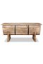 Solid mango wood coffee table 88 x 50 x 40 cm - 6