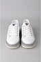 Seç M030 Genuine Leather Casual Men's Shoes White - 3