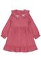Ruffled Skirt Dress for 6-9 Years - Pink 7-8 Years
