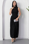 High Neckline Skirt Tulle Sleeveless Dress Grs3881 - 3