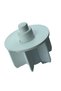 38' Jumbo Mechanism Transparent Spring-Loaded Pin Pipe End Plug - 7