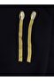 Luxury Gold Color Shortenable Earrings - 2