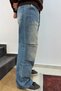 Unisex Venice Jean Adjustable Waist Pocket Detail Trousers - 4