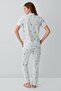 Mother-Daughter Pajama Set (Sold Separately) 100% Cotton – Shirt Collar Short Sleeve Combination - 8