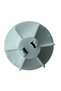 38' Jumbo Mechanism Transparent Spring-Loaded Pin Pipe End Plug - 6