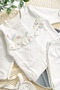 100% Cotton 5-Piece Newborn Hospital Discharge Set – with Hat, Booties, and Front Snap Fasteners - 2