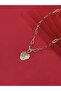 Xuping Zircon Stone Heart Necklace